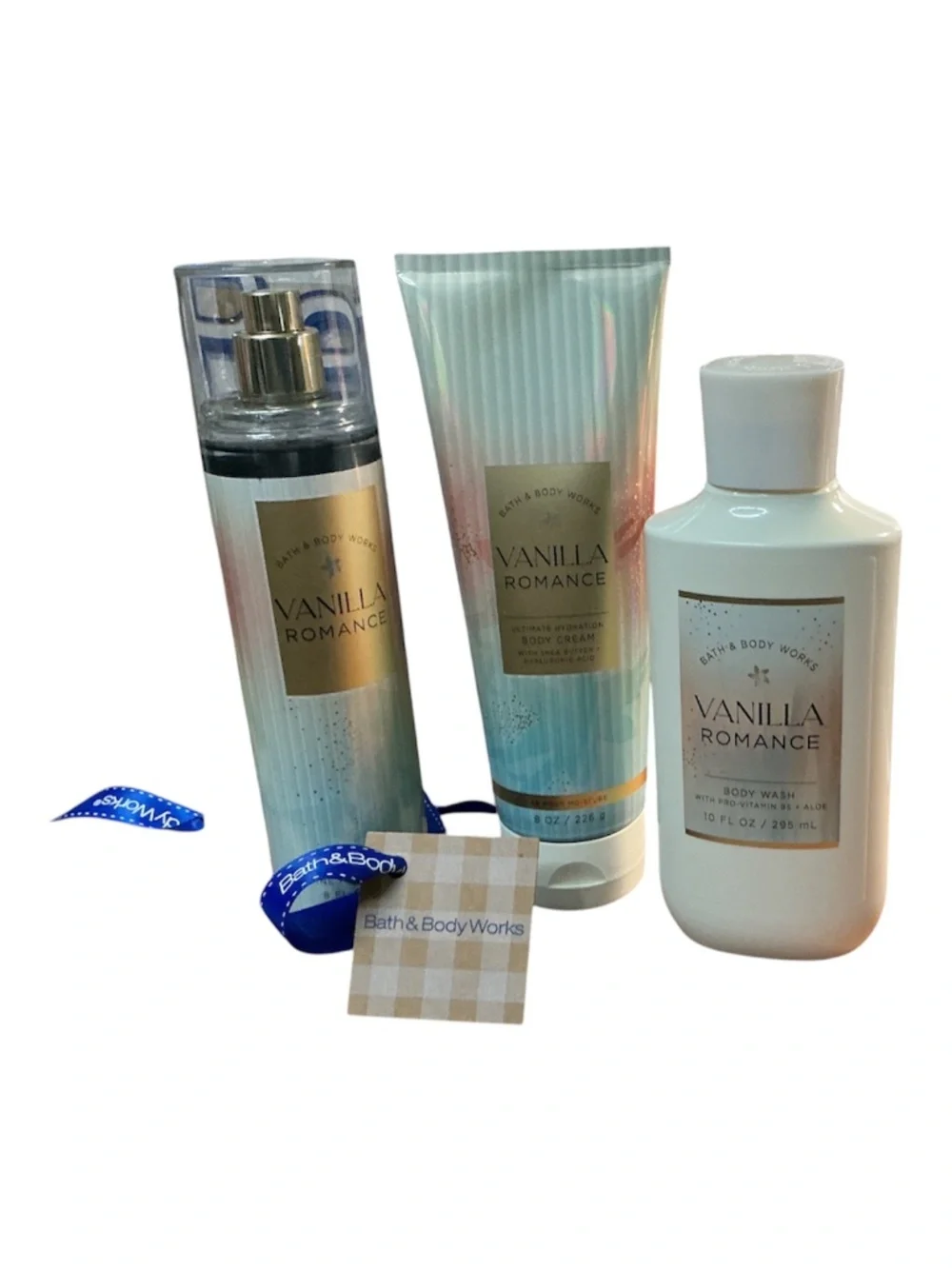 BATH AND BODY VANILLA ROMANCE COLLECTION